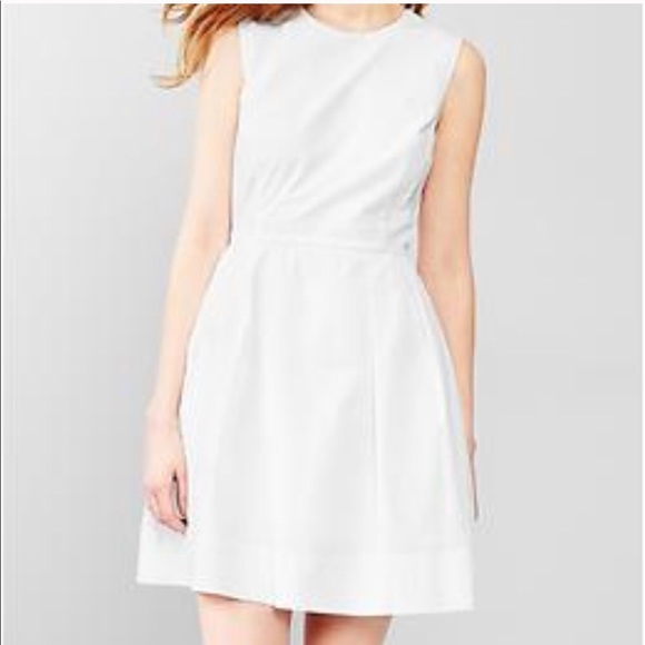 GAP Dresses & Skirts - Gap white dress- size 0- NEW WITH TAGS